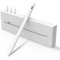 Stylus Pen for iPad Pencil 10th Generation, 2X Fast Charge Apple Pencil with Palm Rejection & Tilt Sensitivity, Compatible with 2018-2025 iPad 6-11th, Pro 12.9 11 13"  M4, Air 3 4 5 M2 M3, Mini 5 6