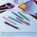 Stylus Pens for Touchscreens,MEKO 10 Pack Thin Rubber Tip Stylus Replaceable Tip Feature Bundle W/ 20 Pcs Replacement Tips for iPad iPhone Tablets Smartphone&All Touch Screen Devices(10 Stylus+20Tips)